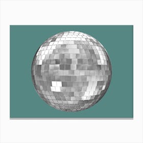 Disco Ball Canvas Print