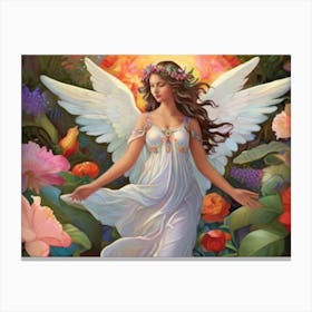 Floating Wings Canvas Print
