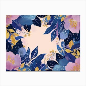 Floral Background 2 Canvas Print