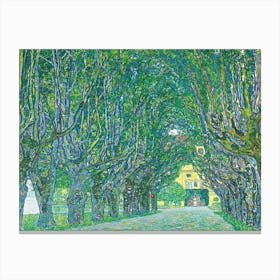 Avenue Of Trees Canvas Print