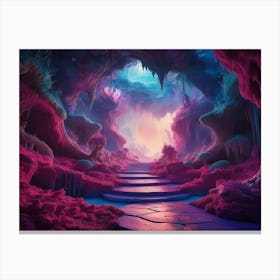 Caves 3 Canvas Print