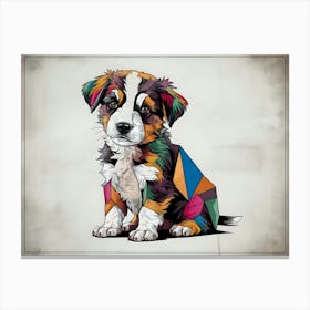 Bernese Mountain Dog 3 Canvas Print