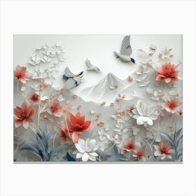 Paper Art 3 Canvas Print