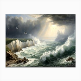 Stormy Seas 3 Canvas Print