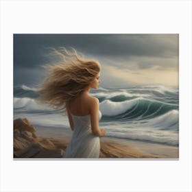 Rough Sea 3 Canvas Print