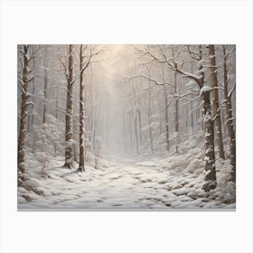 Winter'S Day Canvas Print