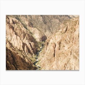 Black Canyon Of The Gunnison Canvas Print