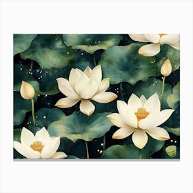 Lotus Flower 2 Canvas Print