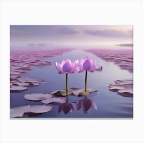 Lotus Flower 11 Canvas Print