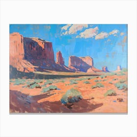 Western Landscapes Monument Valley 3 Canvas Print