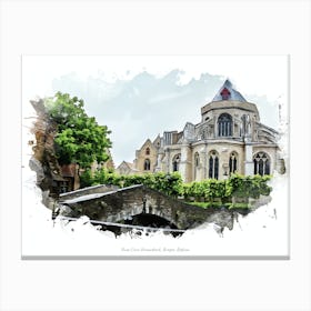 Onze Lieve Vrouwekerk, Bruges, Belgium Canvas Print