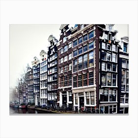 Amsterdam Canals 21 Canvas Print