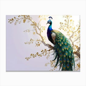 Peacock 28 Canvas Print