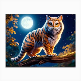 Tigowlfox Canvas Print