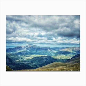 Helvellyn Summit Canvas Print