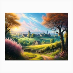 Country Road 25 Canvas Print