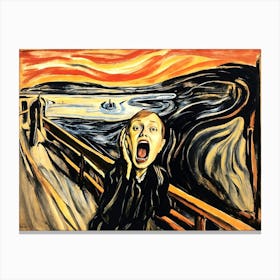 Scream Canvas Print