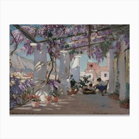 Wisteria 3 Canvas Print