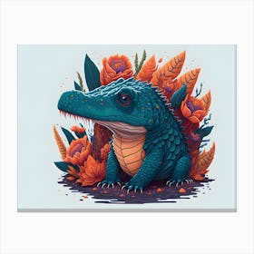 Aligator (2) Canvas Print