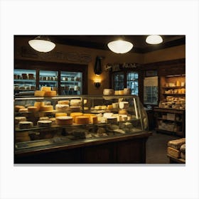 Cheese Shop Canvas Print