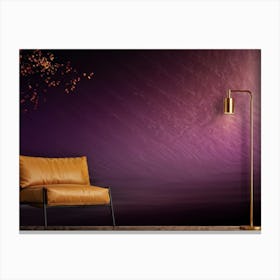 Autumn Themed Business Wallpaper Showcasing A Gradient Of Pink To Purple With A Splash Of Colorful (2) Canvas Print