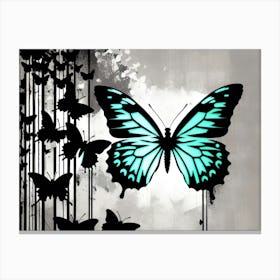 Butterfly Painting 125 Canvas Print