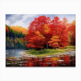 Fall Finery Canvas Print