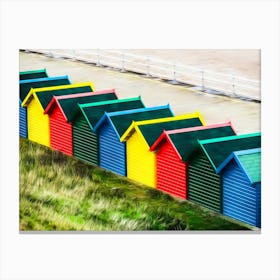 Colourful Whitby Canvas Print