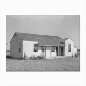 Meat Curing Plant, Lake Dick Project, Arkansas By Russell Lee Canvas Print