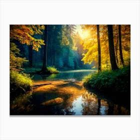 Forest 8820386 1920 2 Canvas Print
