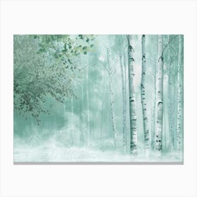 Birch Forest 13 Canvas Print