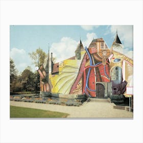 The Abstract House Dream · Im Inneren Des Hauses Canvas Print