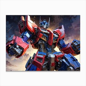Transformers The Last Knight 19 Canvas Print