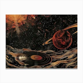 Planets Canvas Print