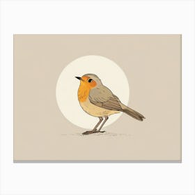 Robin 39 Canvas Print