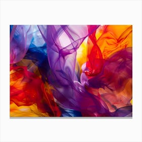 Abstract motion Canvas Print