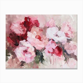 Pink Roses 3 Canvas Print