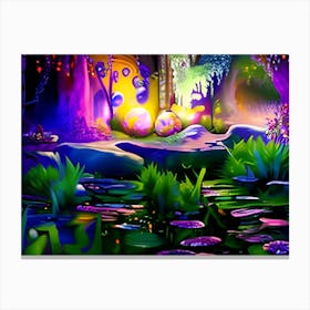 Lily Pond Canvas Print