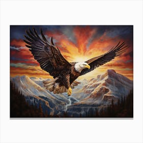 Bald Eagle 1 Canvas Print