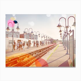 Seven To Main Canvas Print