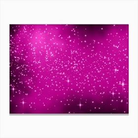 Razzle Dazzle Rose Shining Star Background Canvas Print