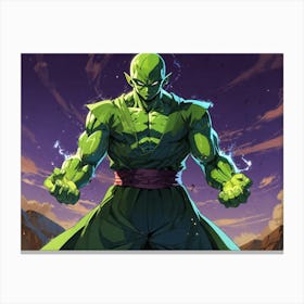 Piccolo DBZ Canvas Print