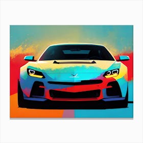 Chevrolet Corvette 2 Canvas Print