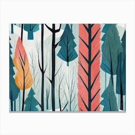 Winter Forest Canvas Print