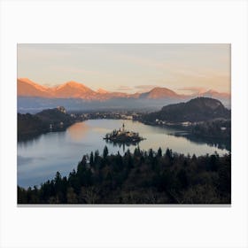 Lake Bled Slovenia Viii Canvas Print