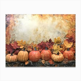 The Pumpkin Harvest 17 Canvas Print