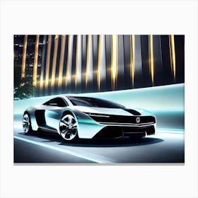 Hyundai Concept Car Canvas Print