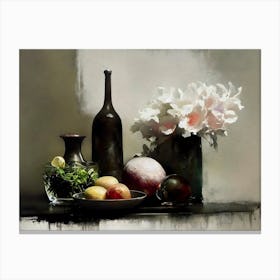 Esthetic Still Life Canvas Print