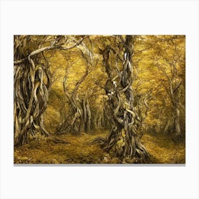 Forest Of Trees 1 Canvas Print