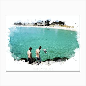 Cottesloe Beach, Perth, Western Australia Canvas Print